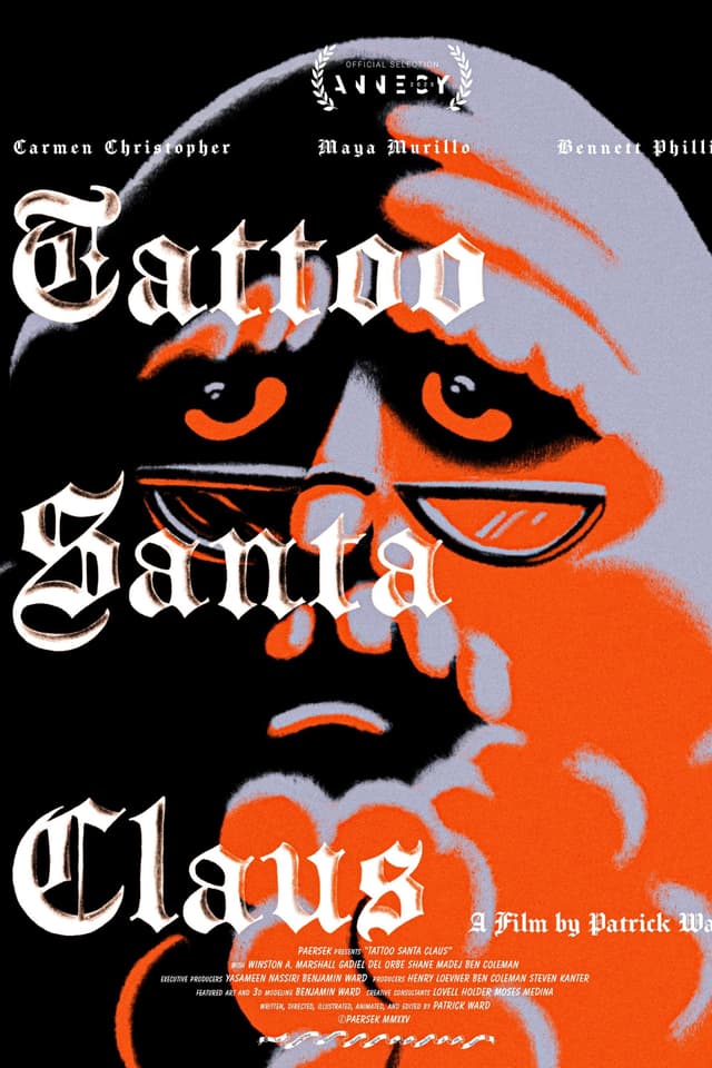 Tattoo Santa Claus