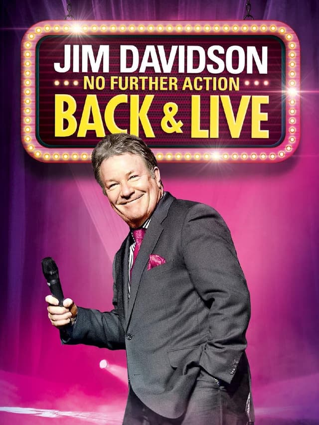Jim Davidson: No Further Action - Back & Live