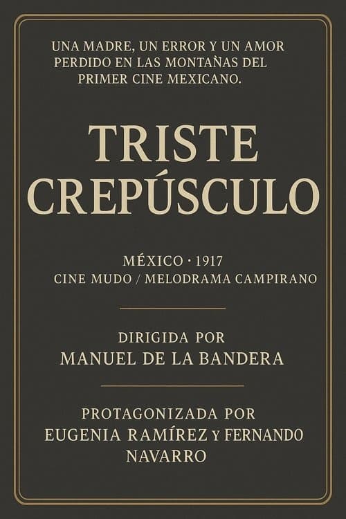 Triste crepúsculo